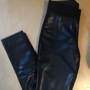 Joe Fresh Faux Leather Front Leggings
